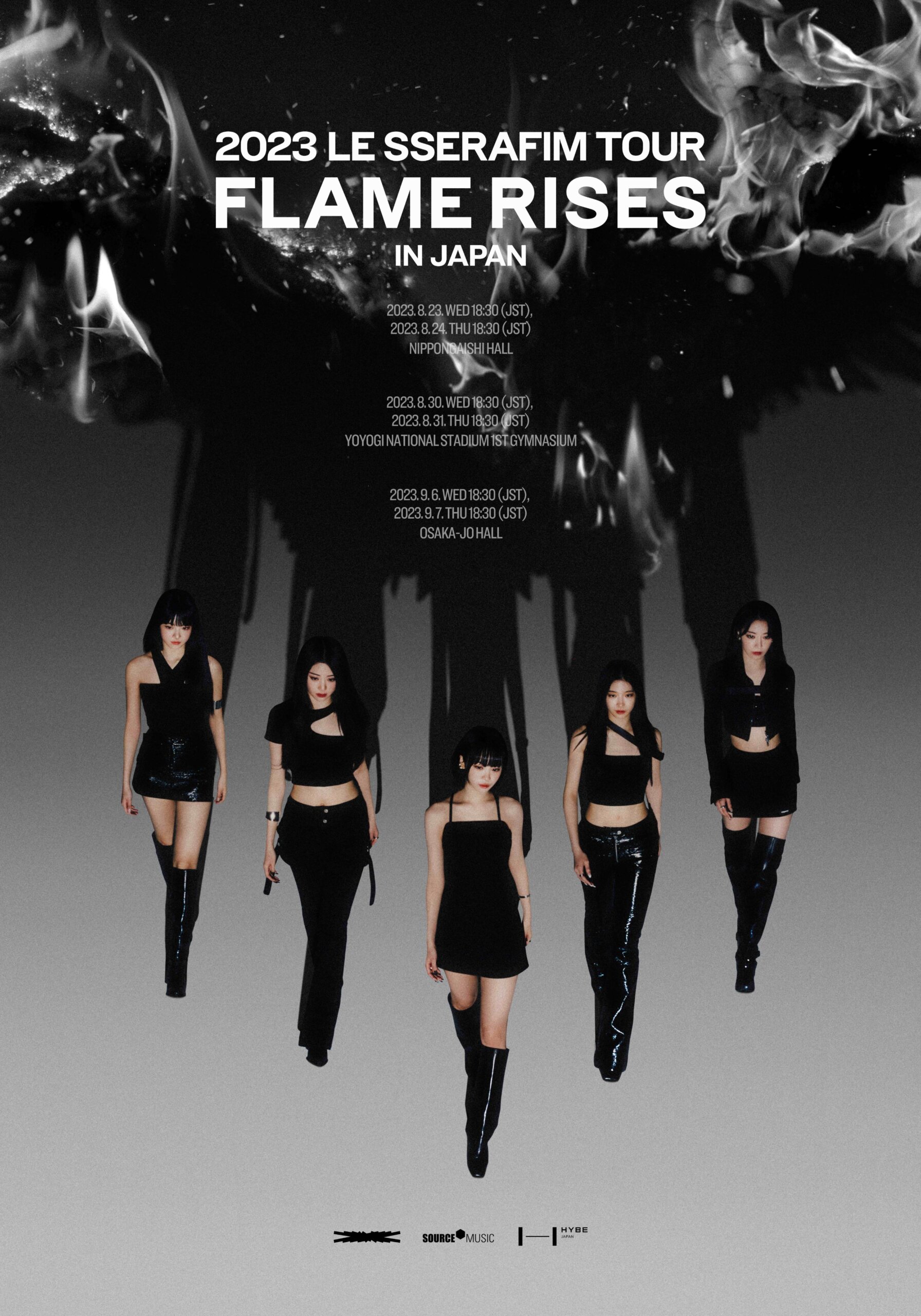 ルセラフィム】『2023 LE SSERAFIM TOUR 'FLAME RISES' IN JAPAN ...